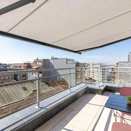 Penthouse Bij Leopoldpark 公寓 奥斯滕德